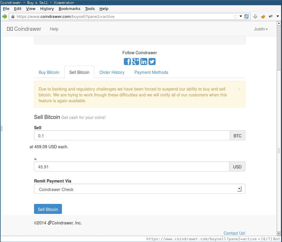 JSEC1053 - Coindrawer Provide Arbitrary Exchange Rate disclosure /images/201405_coindrawer_jsec1053_sellattack1.png